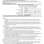 Employment Certification Form PSLF Fed Loans